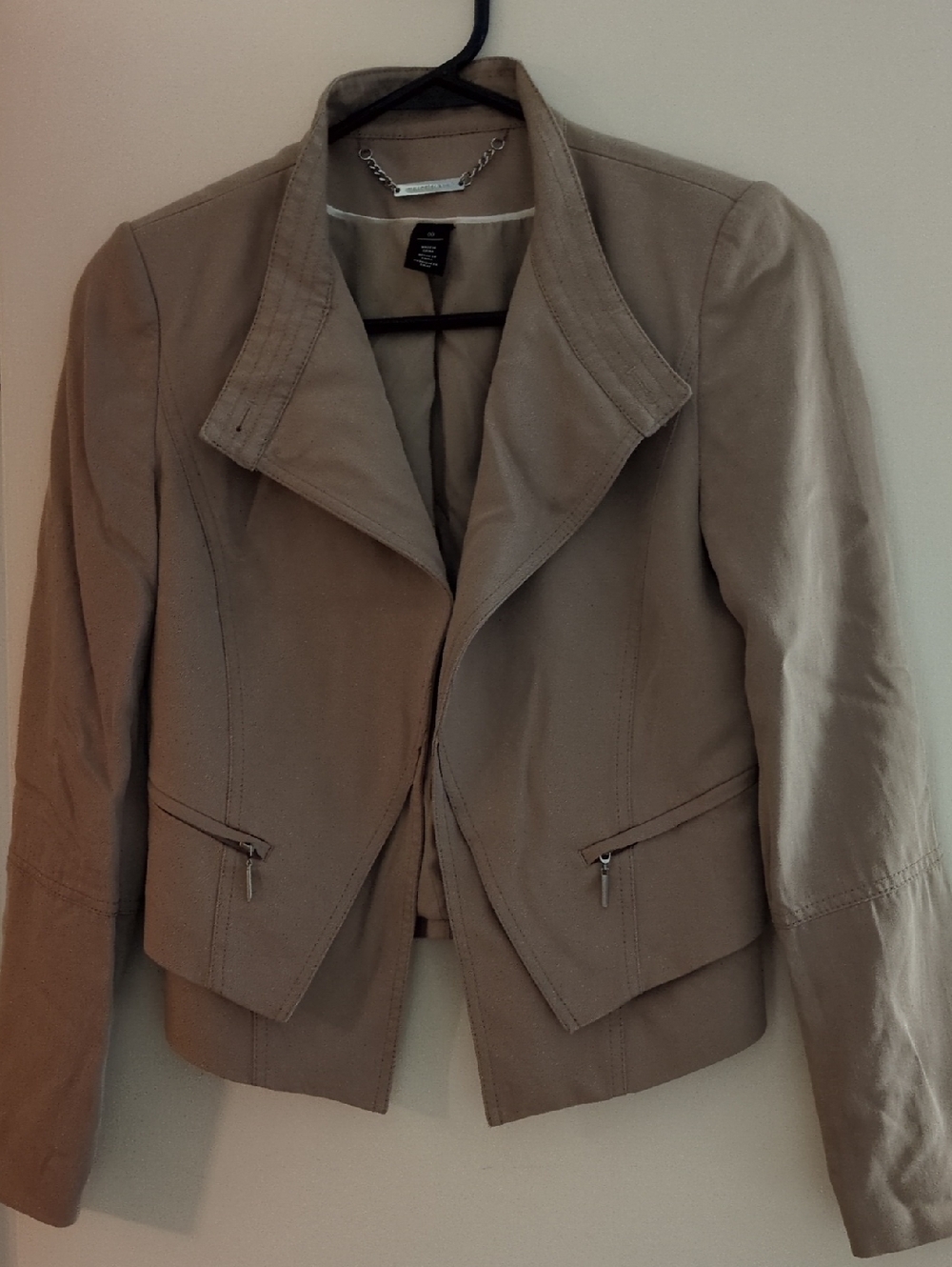 Motorcycle Jacket Style Blazer